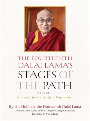 cover image of The Fourteenth Dalai Lama's Stages of the Path, Volume 1
